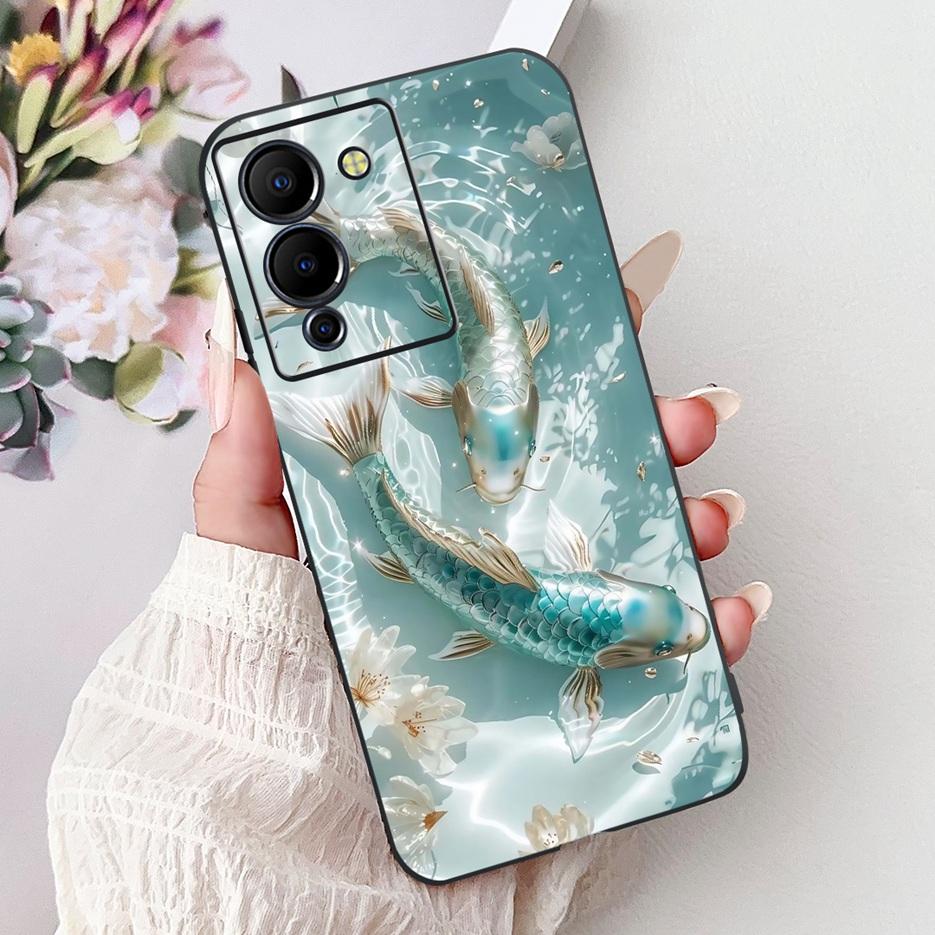 For Infinix Note 12 G96 Case X670 Stylish Painted Cover Soft TPU Phone Case For Infinix Note 12 Pro 5G X671B Note12 Turbo Fundas