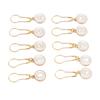 10Pcs Metal Stitch Marker Number 0‑9 Removable Crochet Stitch Markers Locking Stitch Marker for