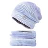 Gradient Korean-Style Knitted Hat Set: Warm, Thick, Cold-Proof with Ear Protection for Autumn & Winter