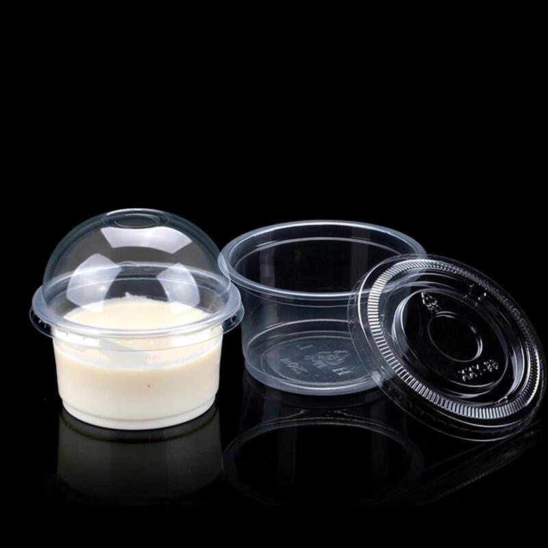 150ml Disposable Plastic Pudding & Yogurt Cups (100-Count)