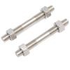 304 Stainless Steel Double-Ended Screw and Nut Set