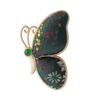 Colorful Butterfly Lapel Pin The Song Dynasty Chinese Style Badge  Suit Accessories
