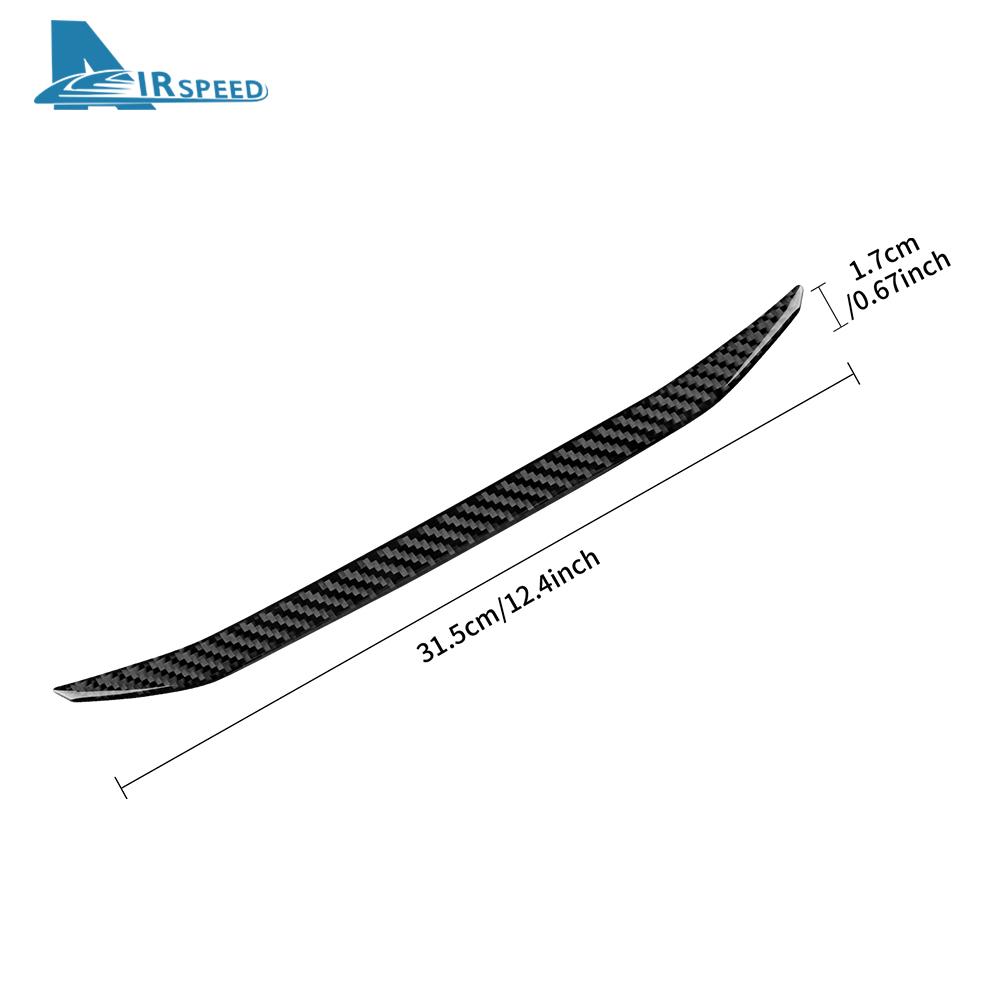 Real Soft Carbon Fiber Sticker For Honda Accord 2013 2014 2015 2016 2017 LHD Car AC Switch Frame Interior Trim Accessories