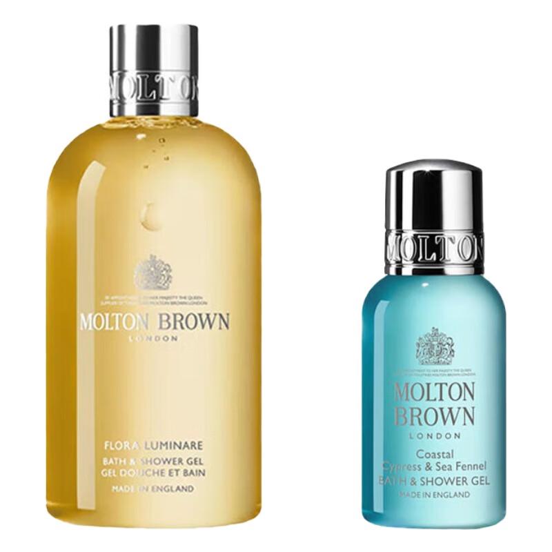 Molton Brown 'Flower of Light' & 'Coastal Cypress' Shower Gel Set
