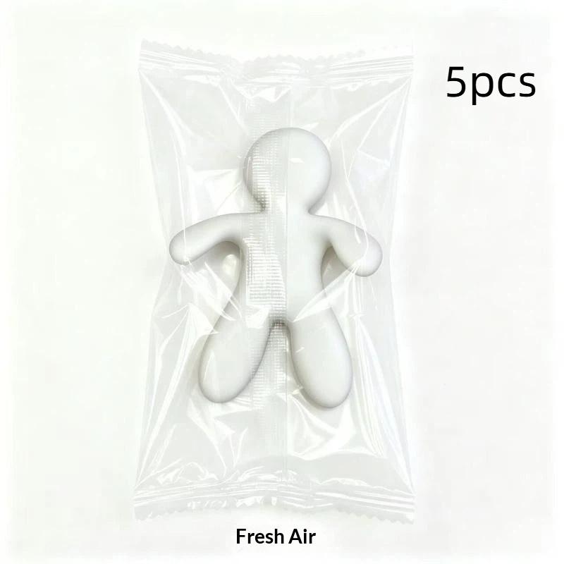 3D Creative Little Elves Air Freshener Natural Fruit Fragrance Car Air Vent Outlet Solid Aromatherapy Fashion Cute Car Interior