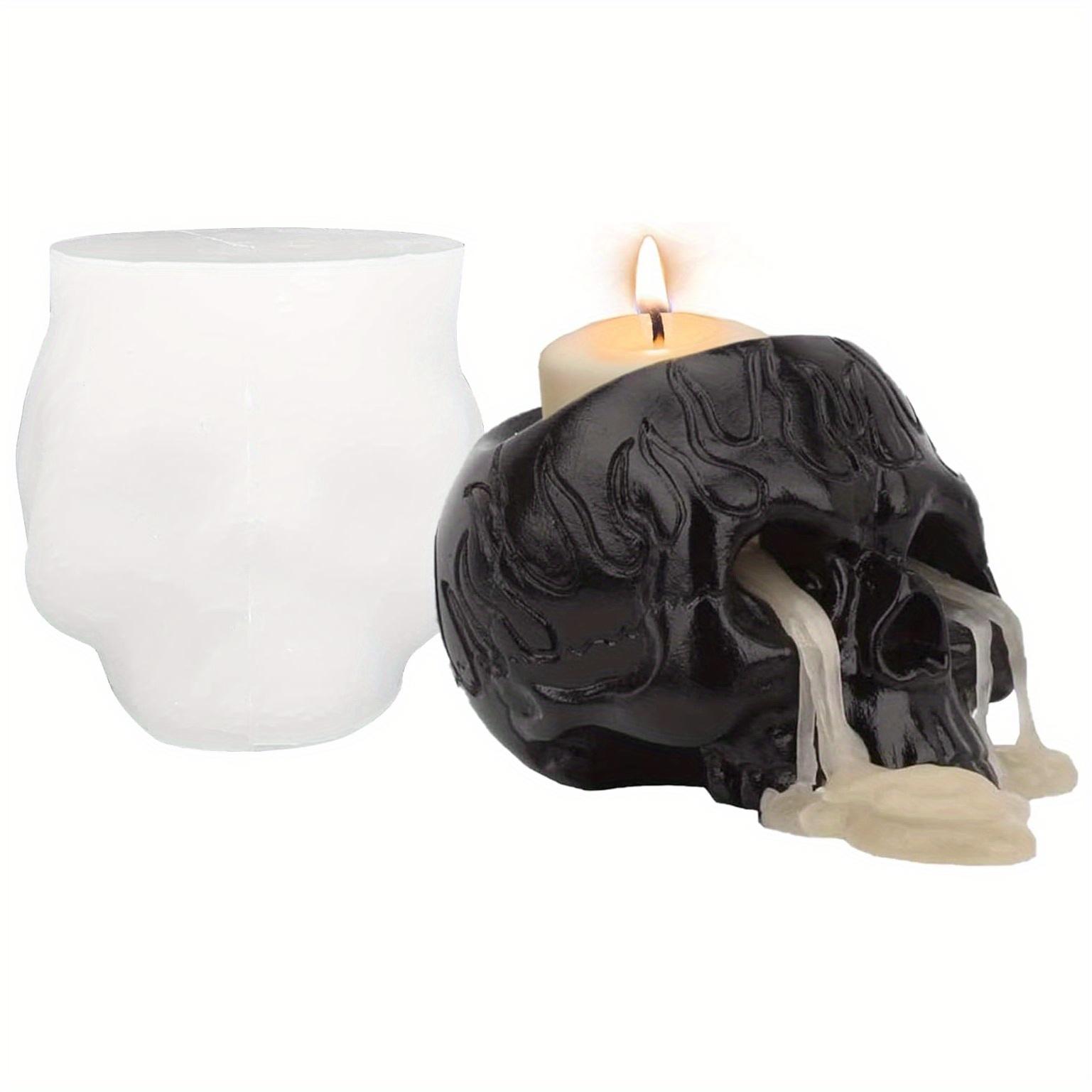 

black color Candle Holder Candlestick Figurine Halloween christmas