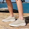 Summer Large Size 48 Men's Shoes Breathable Flying Woven Walking Shoes Men's Foreign Trade Lightweight Shock Absorption Travel Leisure Mesh Shoes