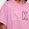 Nike Sportswear Essentials Soft Comfortable Casual Short Sleeve T-Shirt Flamingo Pink Kids Tops FZ5561-646