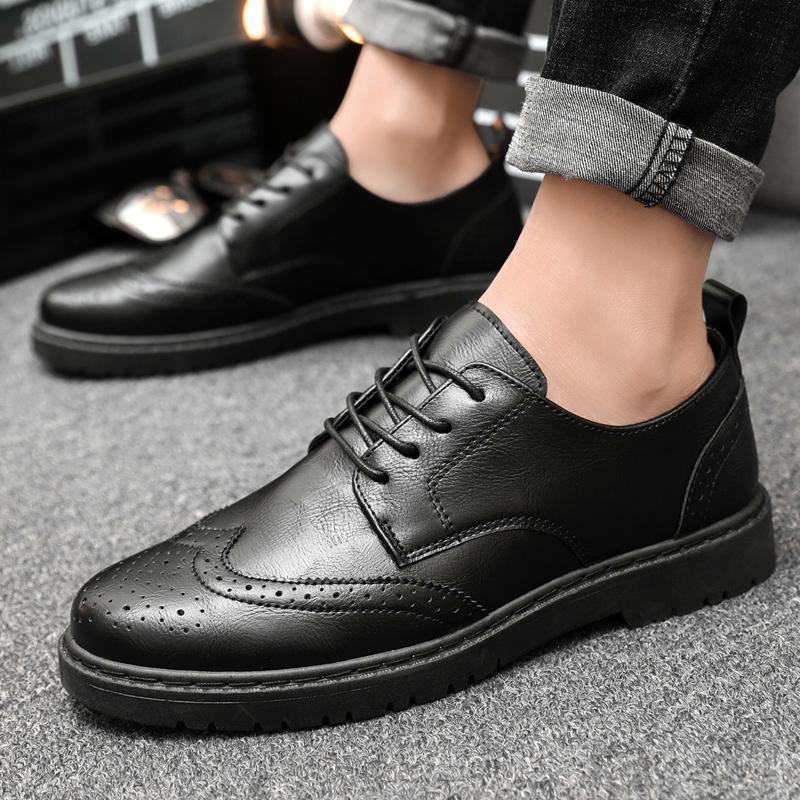 New Men's Oxford Luxury Casual Fashion Breathable Formal Classic Business Leather Shoes Fashion Casual Shoes