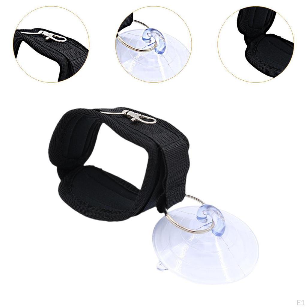 Pet Bathing Suction Cup Strap Portable Adjustable Lightweight Soft Bath Fixer Leash for