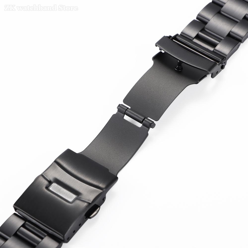 Solid Stainless Steel Watch Strap for Seiko 5 SKX009/007 for Jubilee Curved End Watch Bracelets Metal 20mm 22mm Watchband Belts