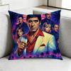 The World Is Yours ScarfacesS Square DoubleSided Printed Pillow Case Bedroom Bedside Pillow Sofa Cushion Cover Gift