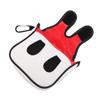 Putter Headcover Funny PU Soft Lining Anti Collision Dust Proof Club Protective Head Cover for Square Club Red