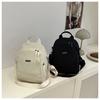 Lightweight Polyester Backpack Large Capacity Commute Travel Bag Multi Carry Style Shoulder Handbag for Women