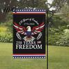 250th Anniversary Flag America Garden 250 Years of Freedom Patriotic Banner Outdoor Decoration 4th July Yard Sign for Independence Day Memorial