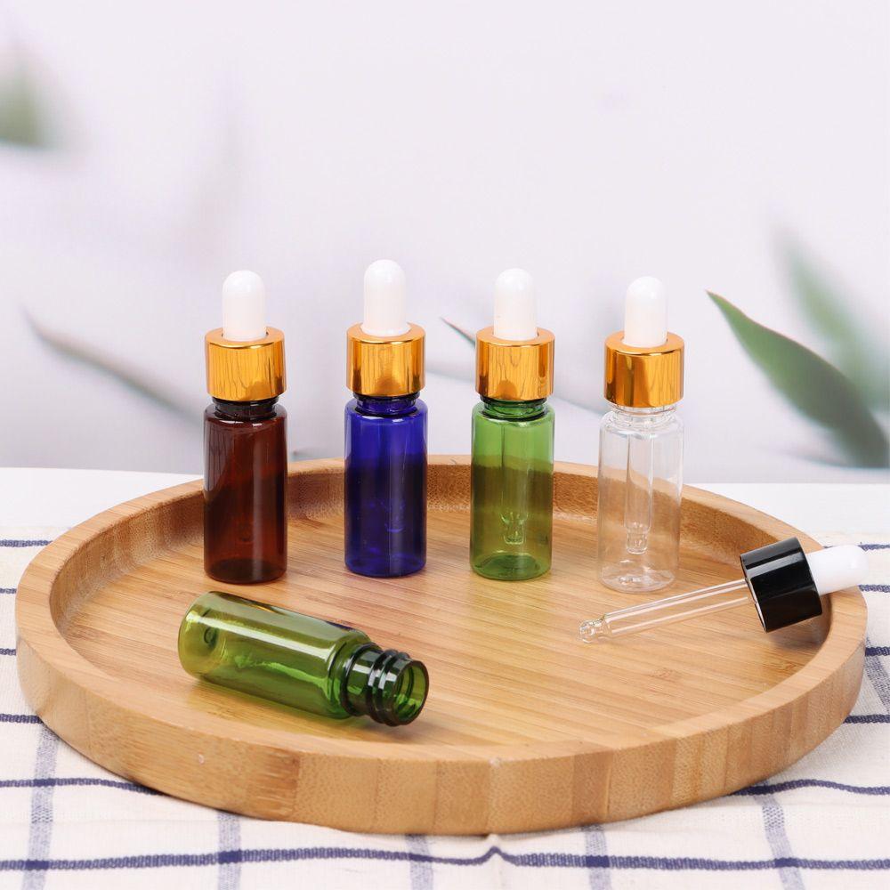 15ml PET Refillable Bottle Perfume Container Dropper Bottle Jars Vials With Pipette Sample Container Essential Oil Bottles Tools