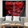ACDC band Tapestry for Bedroom Aesthetic Classroom Tapestries Wall Hanging for Living Room Dorm Office,Ideal Creative Gift
