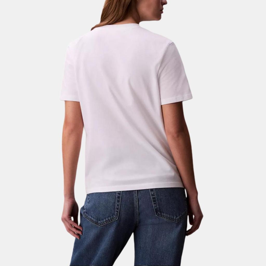 Calvin Klein Casual Soft Breathable Round Neck Skin-Friendly Short Sleeve T-Shirt Women Tops 47C840G-YAA