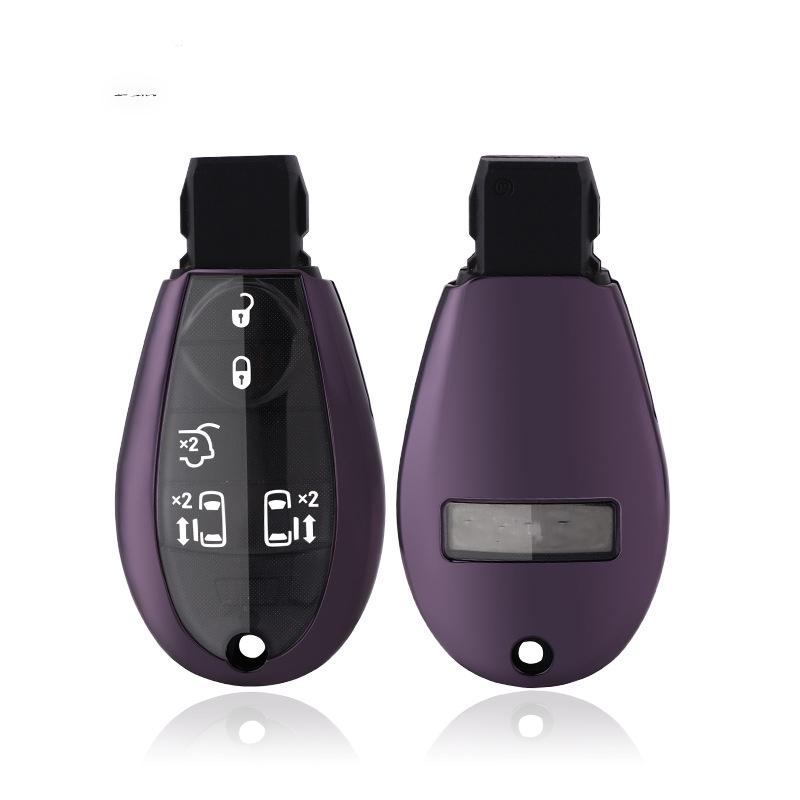 Tpu Car Remote Key Cover Key Case For Jeep For Chrysler Fobik For Dodge Ram Keyless
