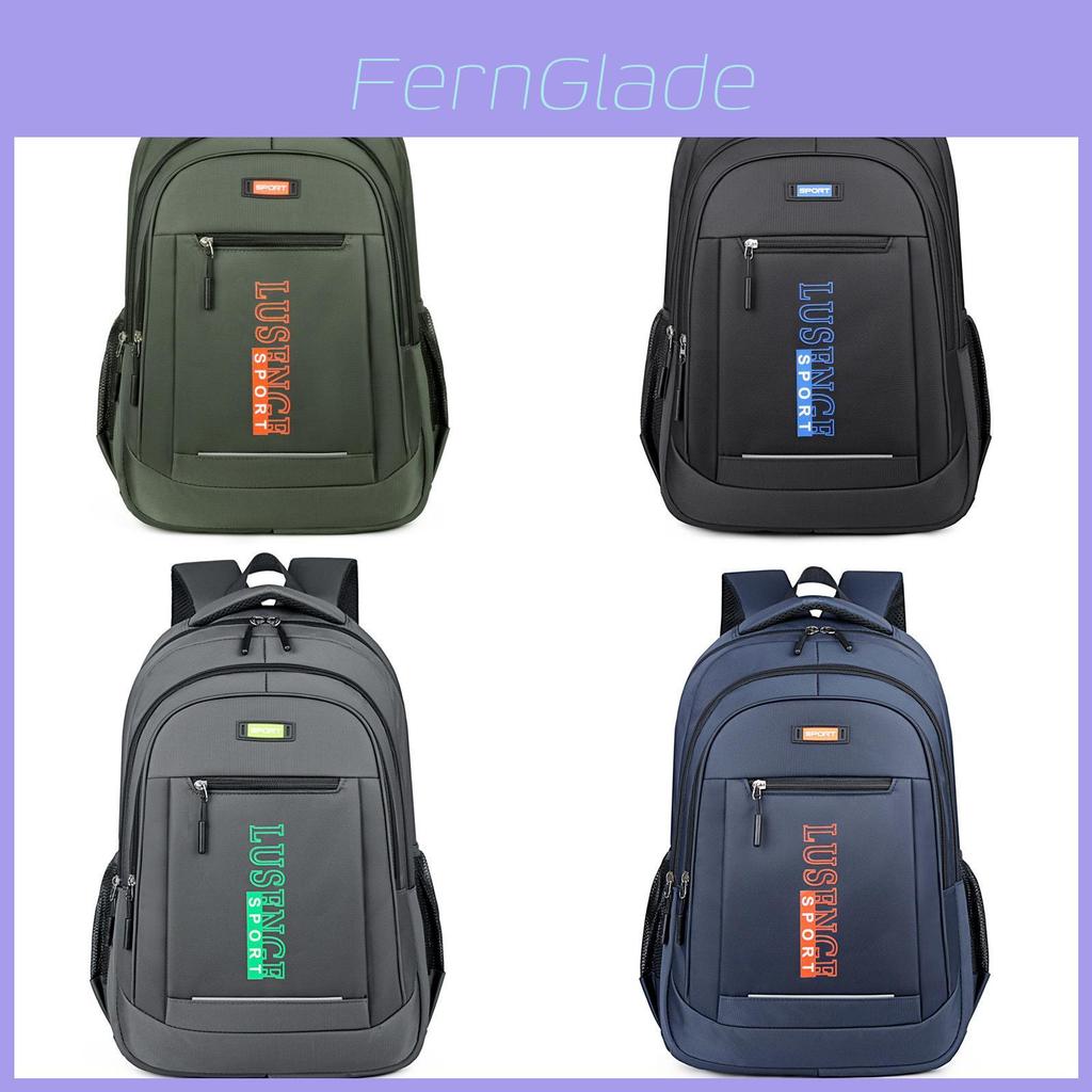 Oxford Canvas Travel Backpack With Breathable Design For Men And Women
