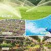 New 1/2 Outlets Solar Irrigation Timer Smart APP Control Automatic Irrigation System Outdoor Water Timer Garden Watering Tool