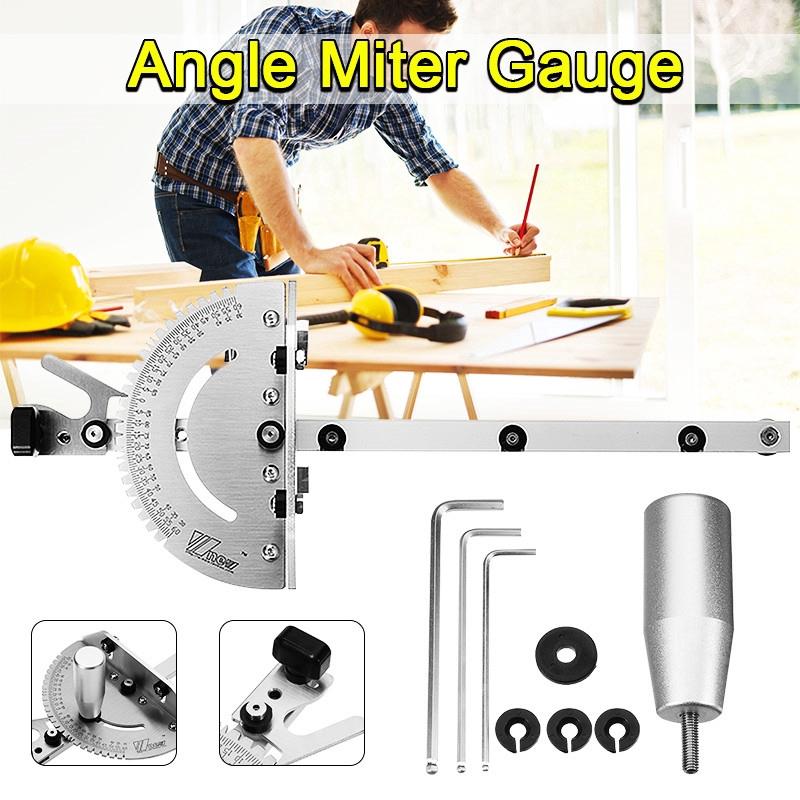 Miter Gauge Table Saw/Router Sawing Assembly Ruler for Table Saw 450mm Long Wood Working Saw Tool