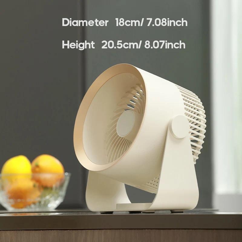 1PC Multifunctional Electric Fan Circulator Wireless Portable Home Quiet Ventilator Desktop Wall Ceiling Fan Air Cooler