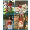 Copii Adult Femei Moana Costum de Sărbătoare Halloween Topuri Film Fustă Copil Cosplay Fancy Rochie Vaiana Peruci Ținută Pentru Fetițe Mici