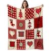 Gothic Demon Love Skull  Bones Flannel Blanket All-Season Soft Bedspread With Love Me Like My Demons Do Skull Print Dark Theme