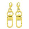 For Jewelry Making Dog Buckle Neckalce Accessories 10pcs Random Color Clasp Hooks Keychain with Lobster Matel Clasps