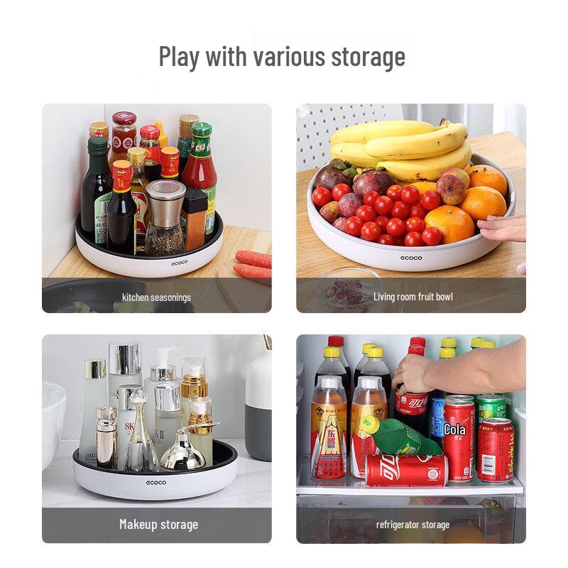 ecoco Rotating Kitchen Organizer Tray