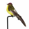 2PCS  Fake Birds Artificial Feather Foam Doves Wedding Garden Decoration