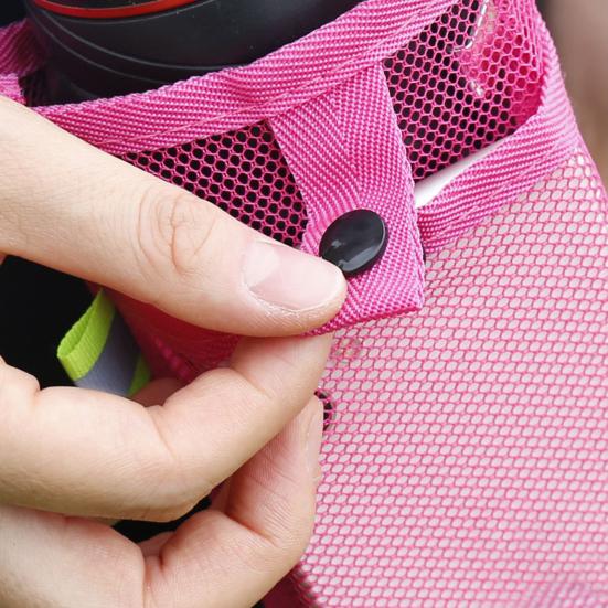 Taška na láhev na vodu s popruhem Síťovaný držák láhve Crossbody Sling Bag Nastavitelný nosič láhve na vodu pro chůzi Sport Turistika Kempování
