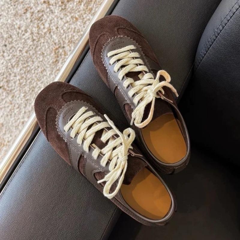 

Овчина новая осень и зима балетный стиль серебристые с внутренней высотой моральные тренировочные туфли женские повседневные спортивные туфли на шнуровке плоская подошва 36