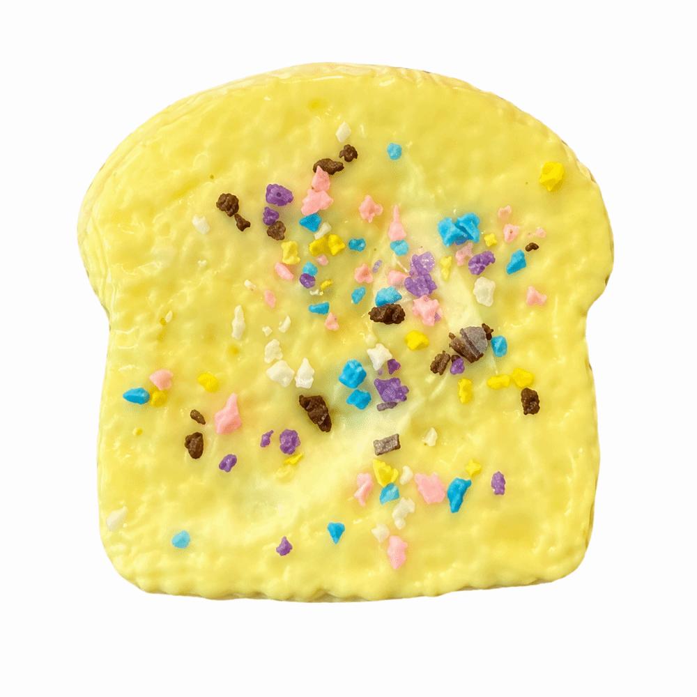 Super Thick Texture Squeeze Toys Toast Cake Desktop Ornaments Stress Relief Toys  Gift Giving