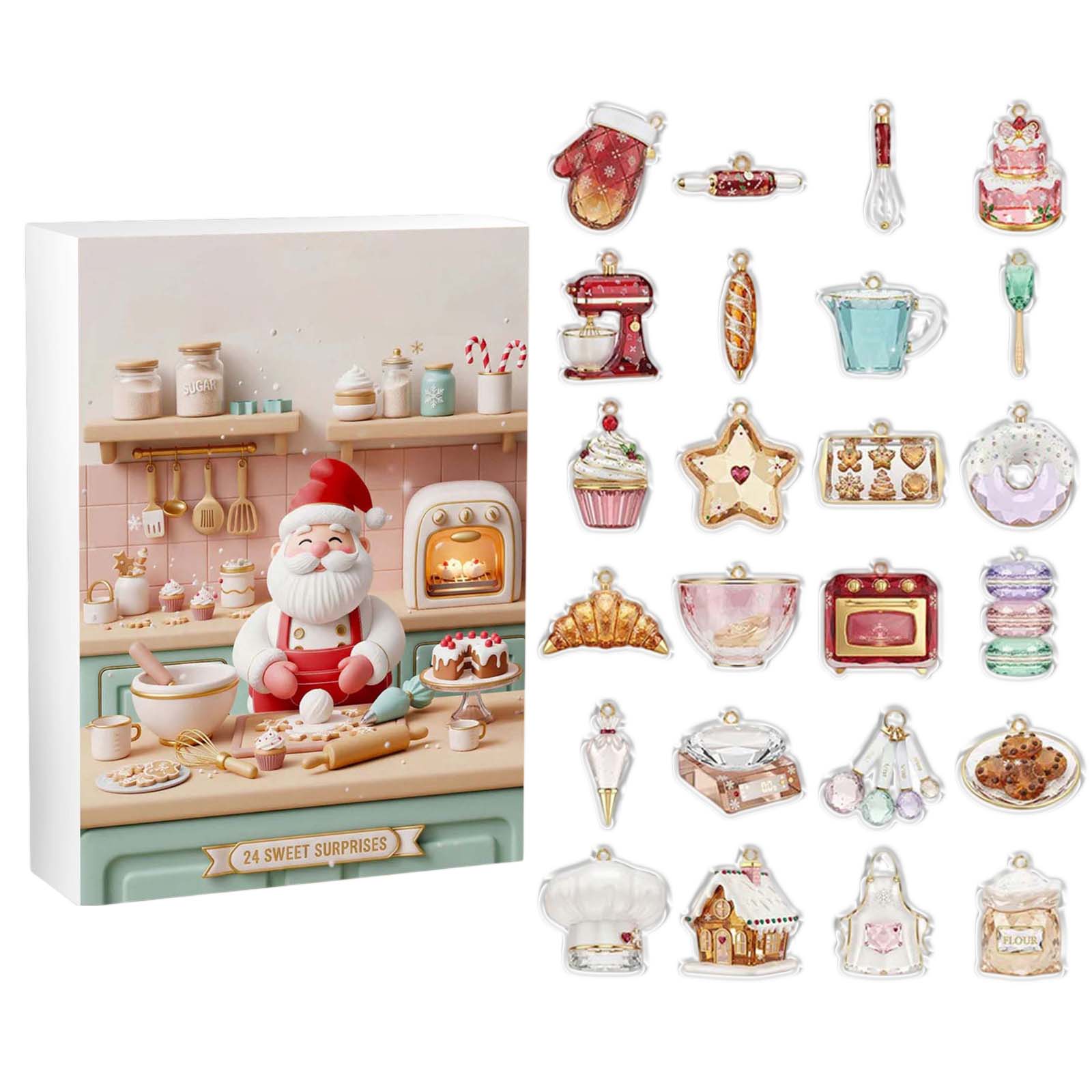 

Jenny s Advent Calendar.Arrival Calendar Includes 24 Christmas Decorations. Arrival Calendar Christmas Countdown One Size