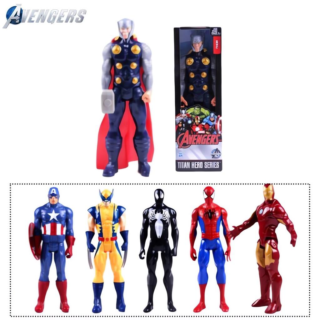 Avengers Alliance Iron Spider-man Black Gold Spider-man 12-inch Poseable Child Toy Doll Figure Handicraft