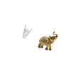 Rock Hand Gesture Elephant Statue Sign Crafts Creative Animal Sculpture Finger Resin Art