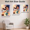 Disney Princess Jasmine Diamond Paint Painting Art Kit Handmade DIY5D Home Decor Gift