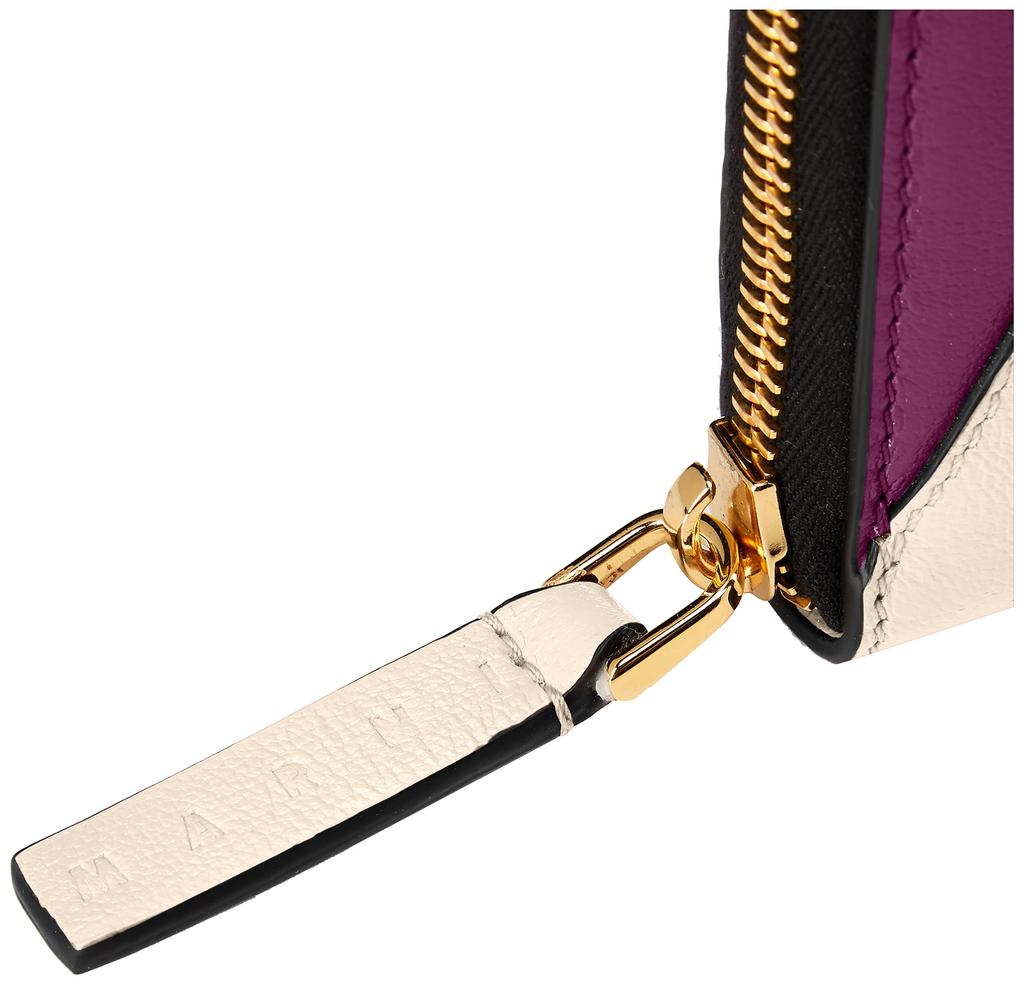 Long Wallet PFMO0058U1P2644 MUSEO [Marni] Women's PLUM/SHELL [Item]