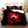 Football Bedding Sets Soccer 3D Duvet Cover Bedding Set Comforter Linen Pillowcases Home Decor Single Double Twin King Queen