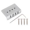 4-string Fixed Bridge Replacement Parts for Cigarbox Electric Guitars Bass Ukulele