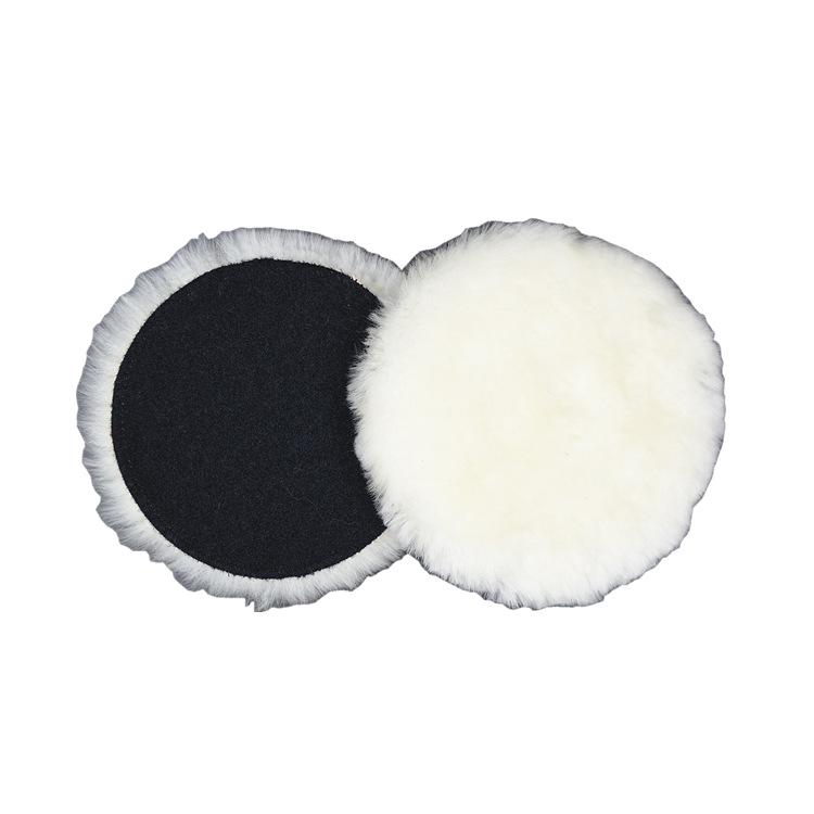 Thick Merino Wool Car Polishing Pad, 2-7 Inch