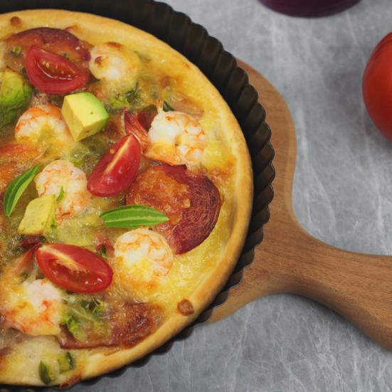 9-Zoll-Antihaft-Teller-Tablett-Kuchen-Pizza-Pfanne-Form mit abnehmbarem Boden