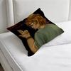 007n7 CCustomizable Square Pillow Cover Decorative Throw Pillow Case for Sofa Couch Bed Home Car Living Room Decoration