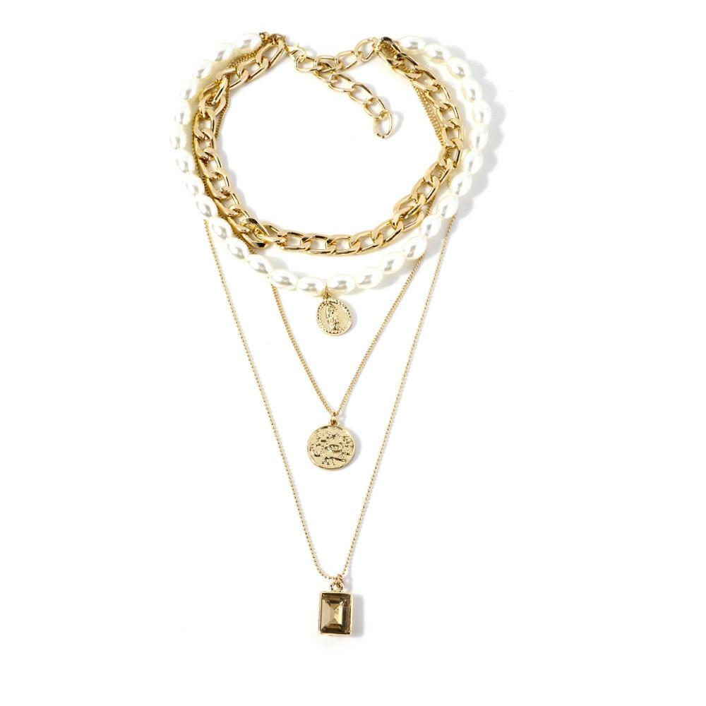 Stunning Alloy Pearl Necklace For Women Perfect For Gifts And Special Occasions