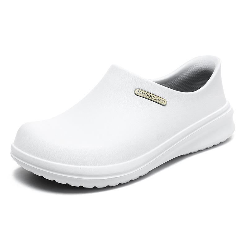 Unisex Waterproof Chef Shoes Non Slip Oil Resistant Kitchen Work Shoes Comfortable Safety Work Sneakers 39
