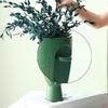 Vase, Head and Center Piece Flower Decorative Bud Vase Modern Ceramic Planter