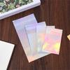 50Pieces Stylish Poly Mailers Metallic Rainbow Envelopes With Quick Self Seal For Safe And Fashionable Shipping