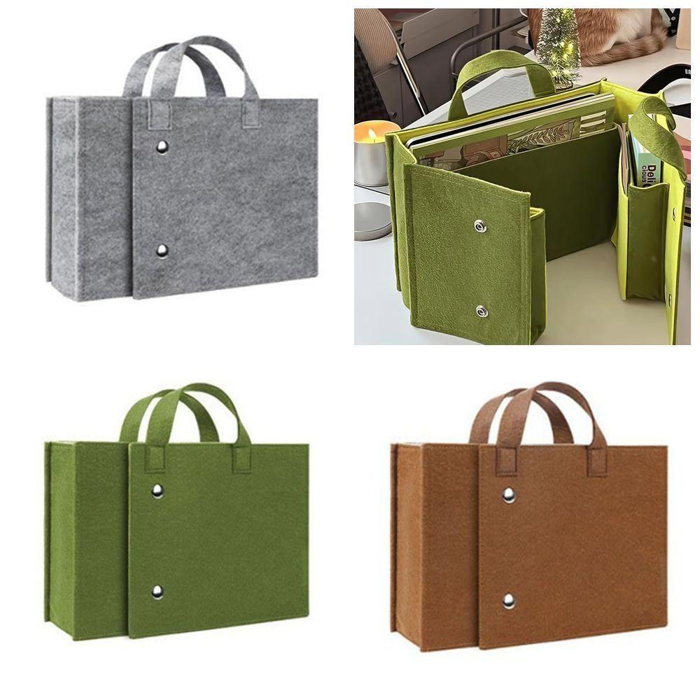 New Felt Felt Bag Organizer Lightweight Foldable Travel Briefcase Large Capacity Storage Bag